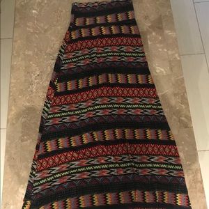 Long Tribal Skirt